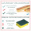 24 Pack Biodegradable Kitchen Sponges - Eco-Friendly, Compostable, Natural Cellulose Dish Sponges 6