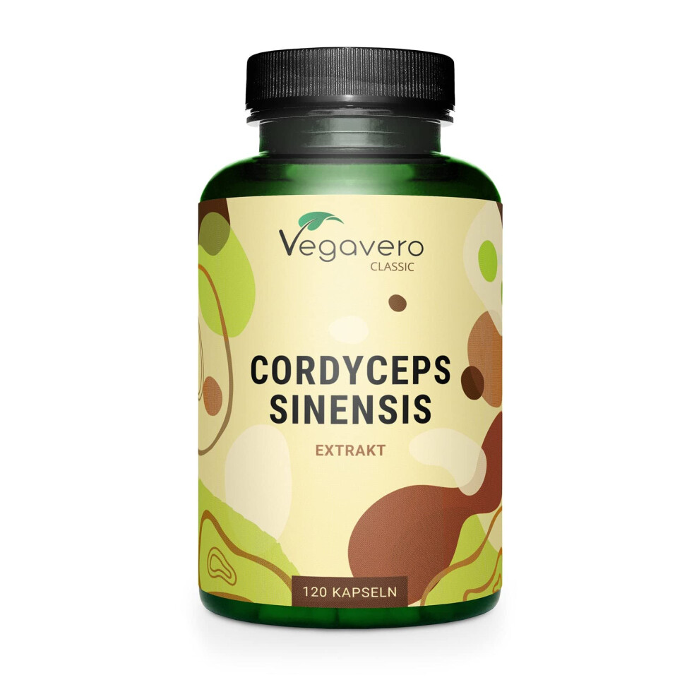 Cordyceps Sinensis 6500mg | 10:1 Mushroom Extract | 4-Month Supply | 40% Polysaccharides | NO Additives | Lab-Tested |