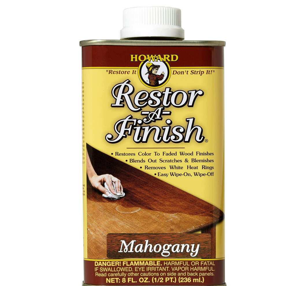 Howard Restor-A-Finish Mahogany RF5008 Restore The Original Finish on Wooden Furniture 236ml