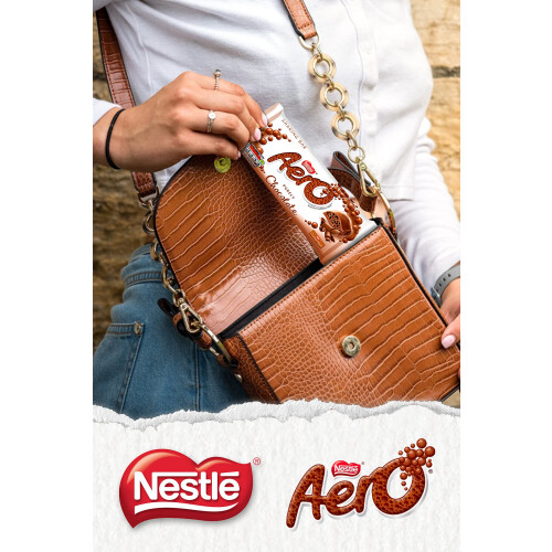 Aero Bubbly Milk Chocolate Sharing Bars, 15 x 90 g 1