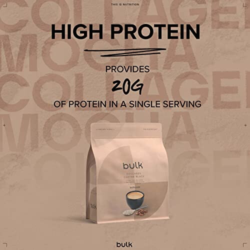 Collagen Coffee, High Protein, Black, 500 g 2