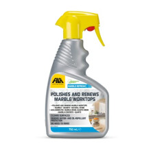 FILA Surface Care Solutions, MARBLE REFRESH, Marble Cleaner for Worktops, Polishes and Renews Kitchen Worktop, ideal for