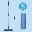 Premium Microfibre Floor Mop,Blue,Extra-Large 2