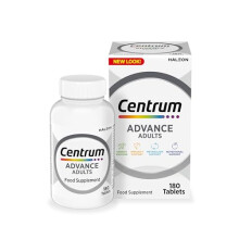 Advance Multivitamin Tablets for Men and Women, Vitamins with 24 Essential Nutrients, including Vitamin C, D and Zinc,