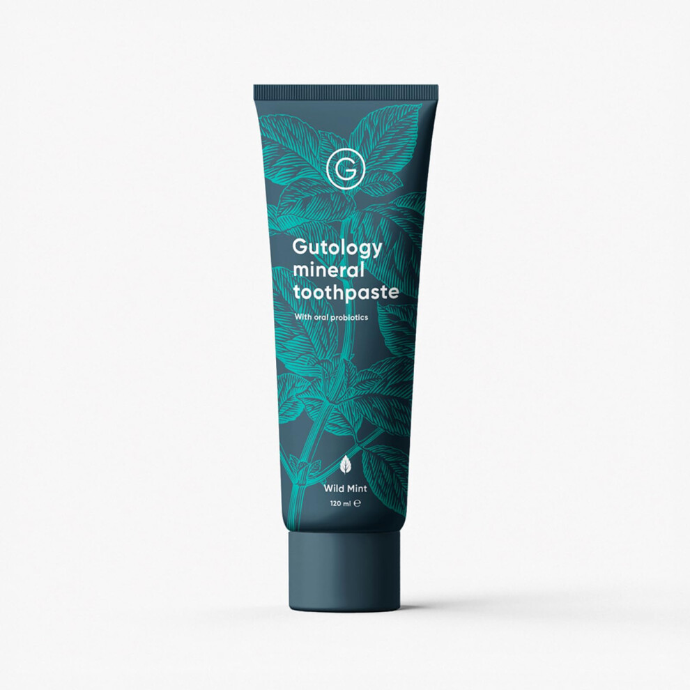 Gutology Natural Probiotic Toothpaste I Hydroxyapatite I Oral Probiotics I Whitening I Remineralising I Sensitive Teeth