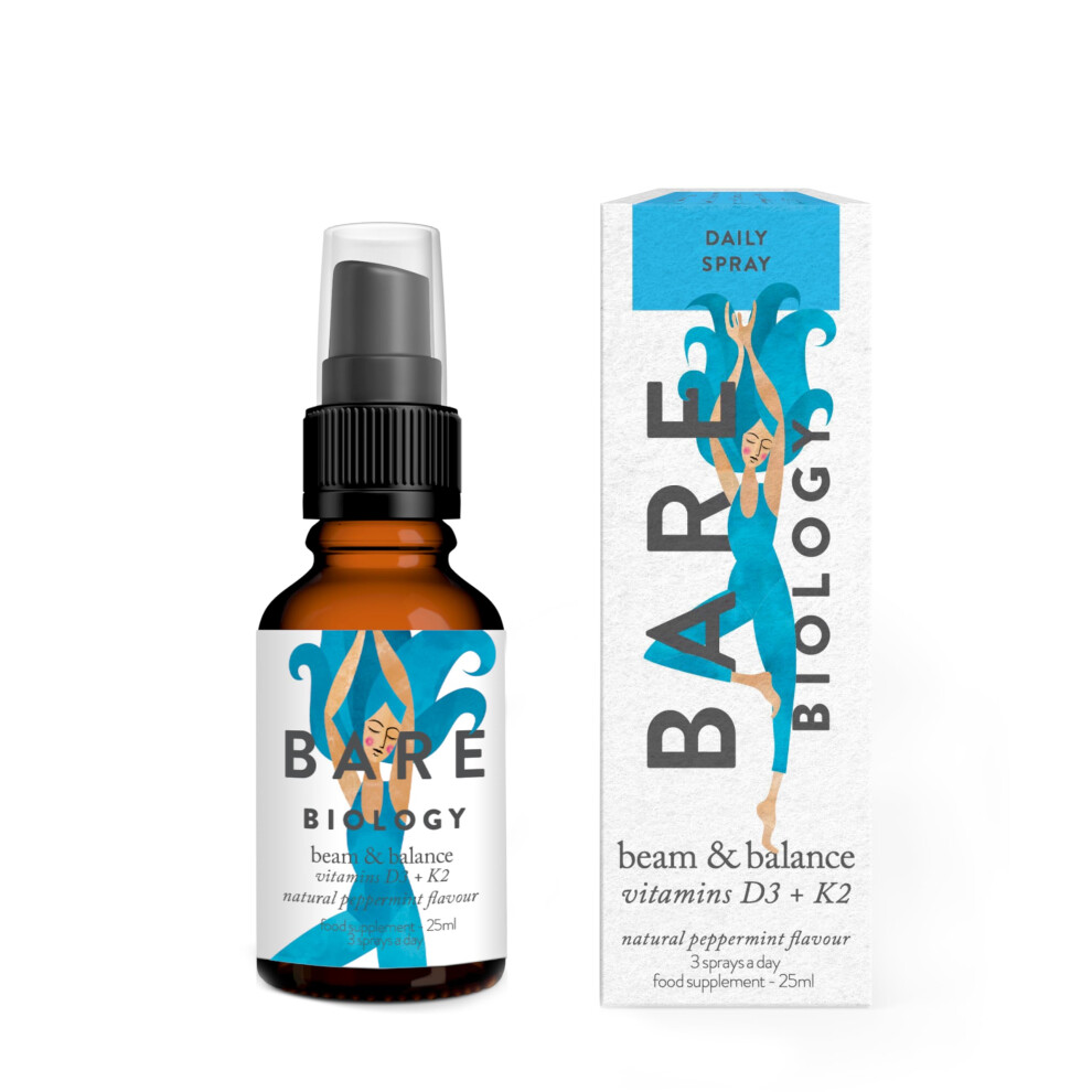 Photos - Vitamins & Minerals Vitamin D3 4000IU + K2 100ug Daily Spray - Beam & Balance Supplement  Vegan, High Strength, Immune Health(60 Day Supply)