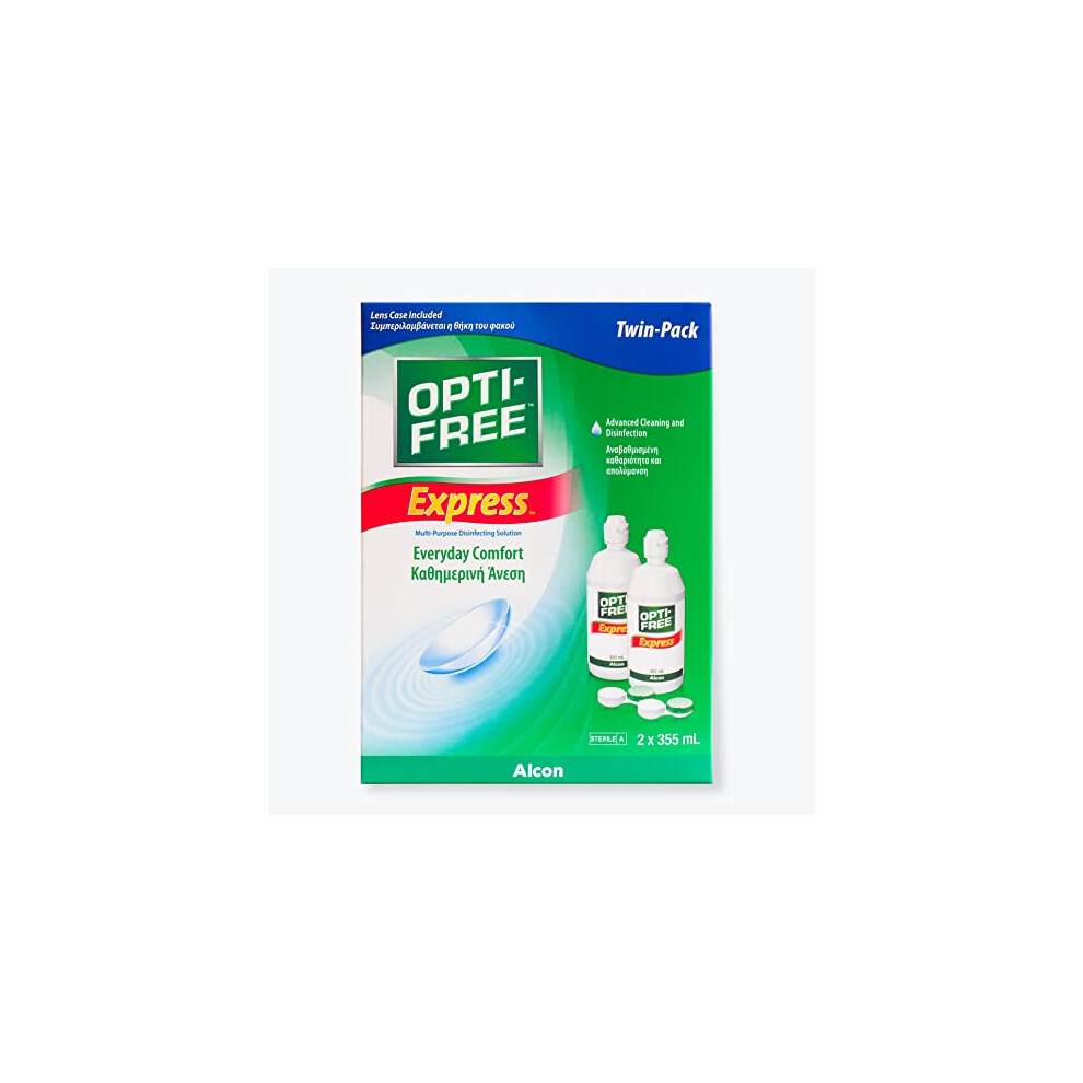 Opti-Free Express Care Solution Alcon Soft Contact Lenses Pack Of 2