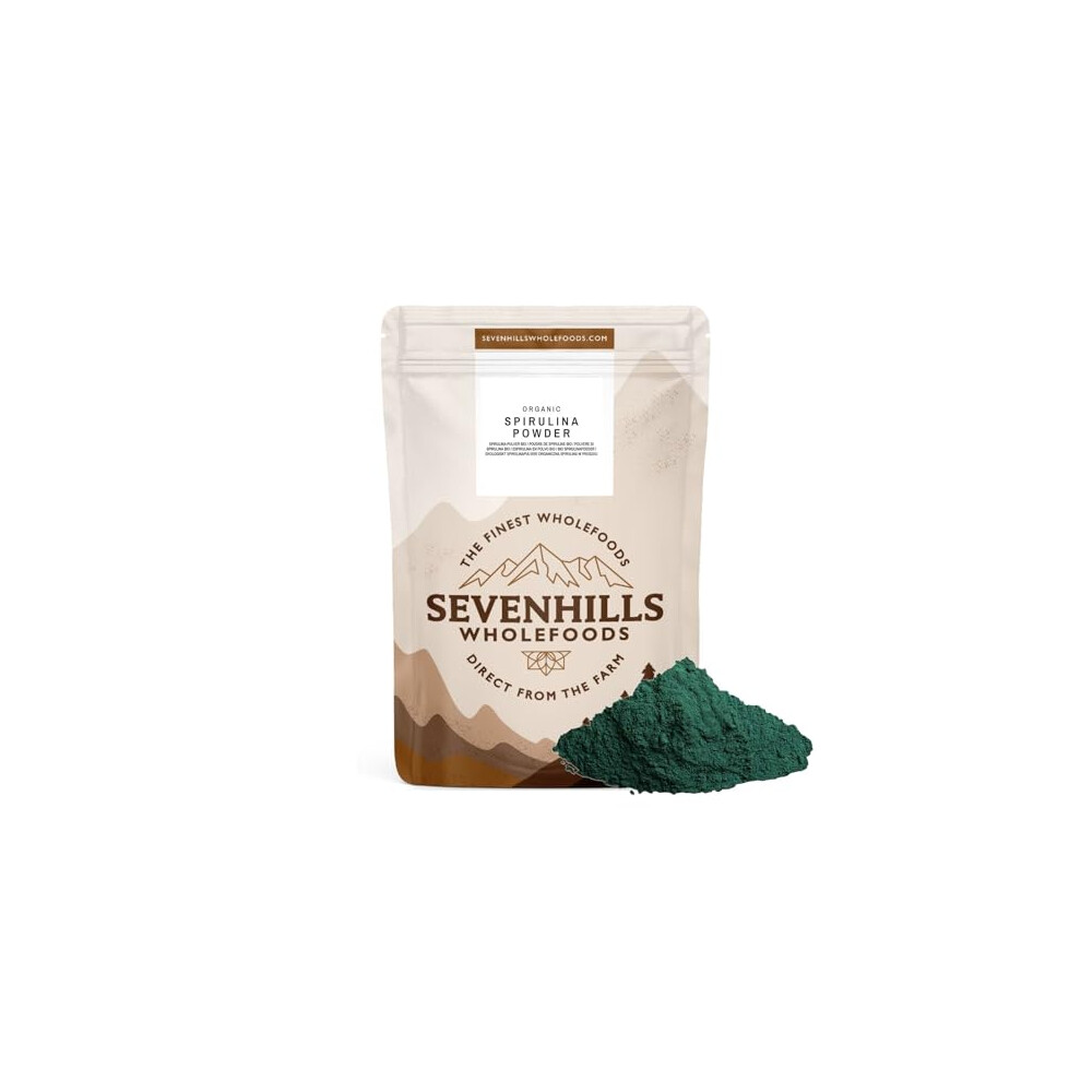 Sevenhills Wholefoods Organic Spirulina Powder 1Kg