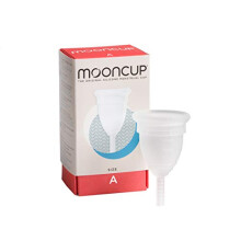 Mooncup Original- Size A for Those Over 30 OR After Vaginal Birth- The Original Silicone Menstrual Cup