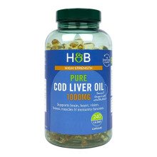 Bestori Holland & Barrett Pure Cod Liver Oil 1000mg 240 Capsules