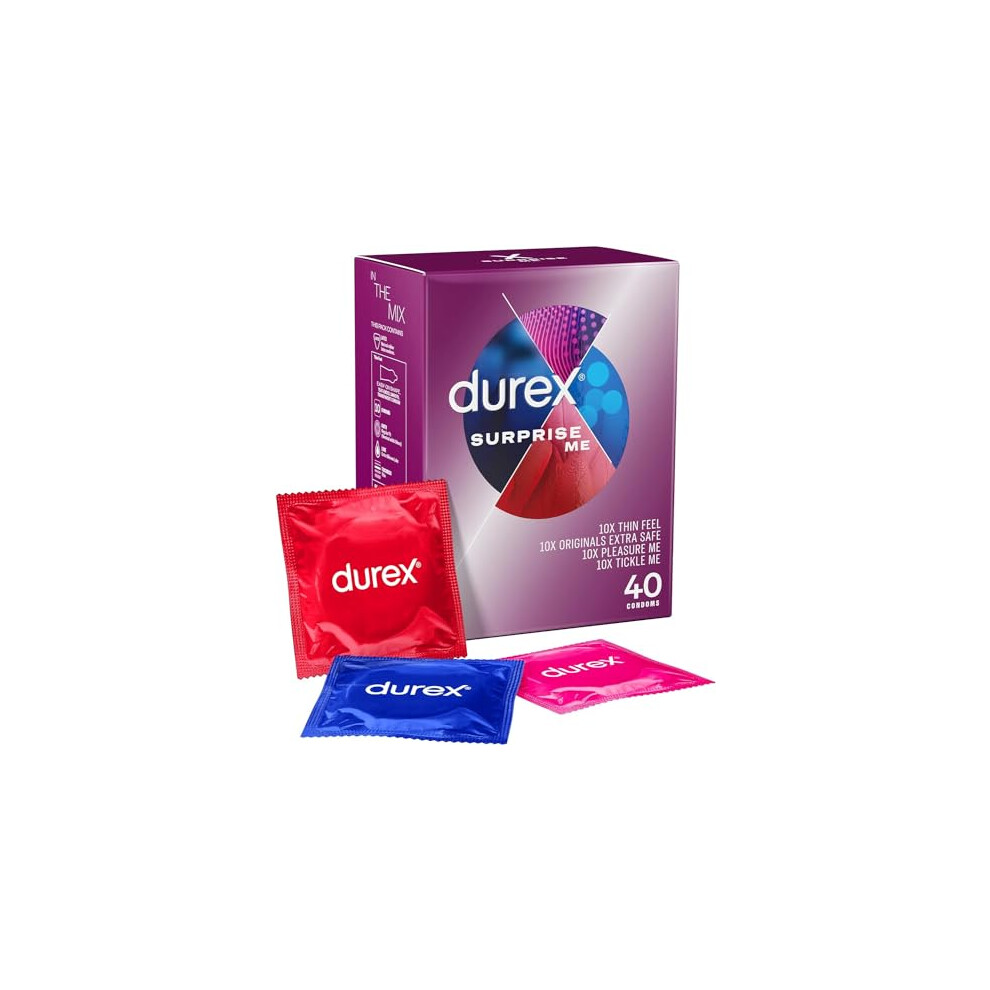 Mixed Condoms Surprise Me - 40 Condoms