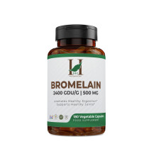 H&C Bromelain Veg. Capsules 500 mg (2400 GDU/g) - 180 Capsules from Pineapple Extract