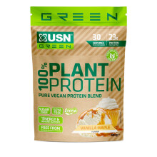 100% Plant Protein Vanilla, Vegan Protein Powder (900g) A Sugar Free, Plant Based Protein Blend With No Soy and No