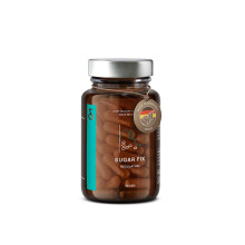 N9 Sugar FIX - Blood Sugar Control Supplement - Cinnamon Capsules with Bitter Melon, Beta Glucan & Chromium - 60