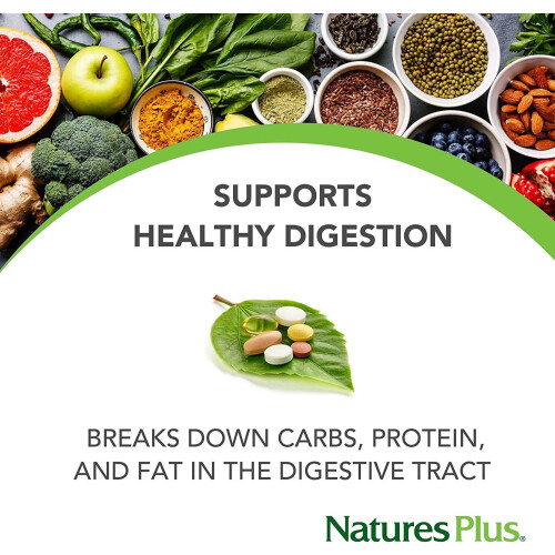 NaturesPlus, Maximale Stärke, Ultra-Zym, 90 Tabletten 2