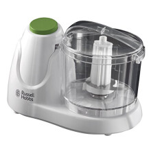 Food Collection Electric Mini Chopper, Dices & Purees Fruit & Vegetables - recipes included, 500ml, Removable dishwasher