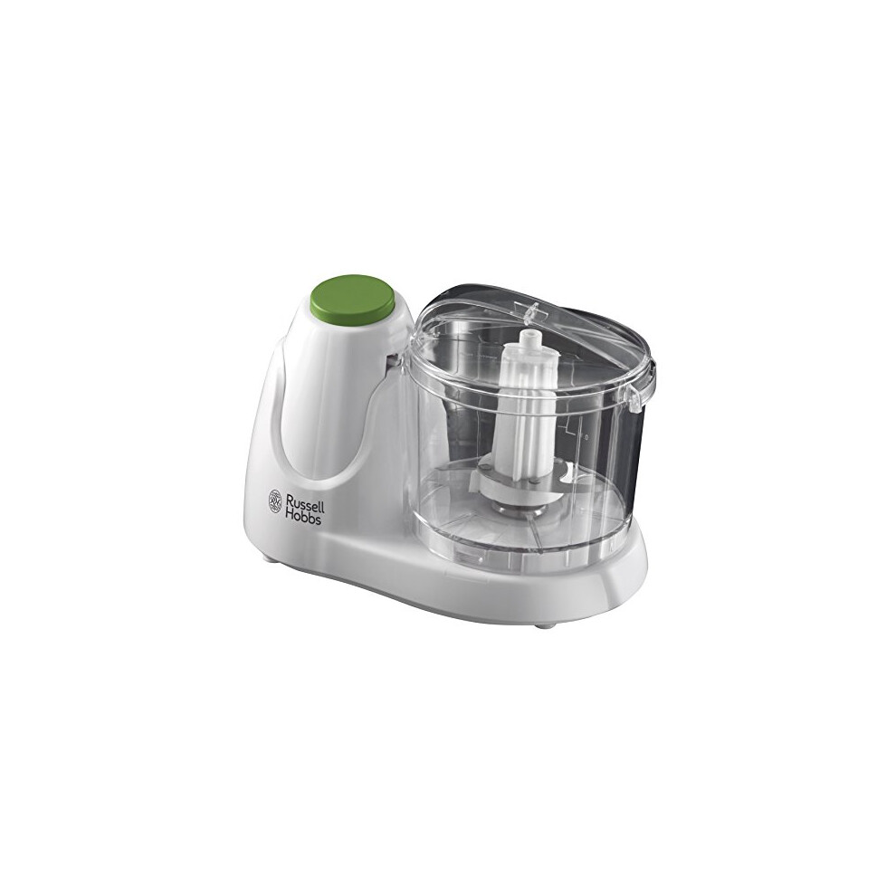 Russell Hobbs Food Collection Electric Mini Chopper, Dices & Purees Fruit & Vegetables - Recipes Included, 500Ml, Removable Dishwasher
