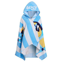 Hooded Towel Boys Girls Poncho 100% Cotton Kids Beach Towel Bath Towel Swimming Wrap Changing Robe