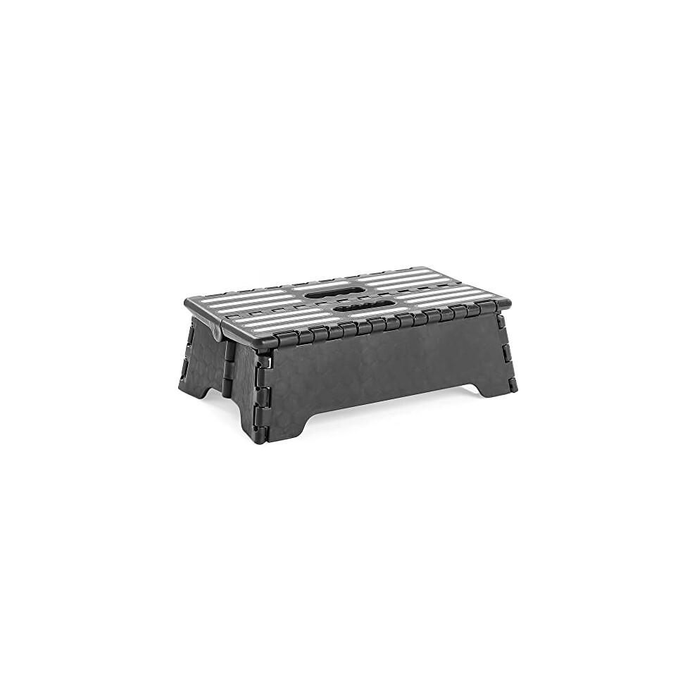 Portable Folding Step - The Lightweight Step Stool Is Sturdy Enough To Support Adults And Safe Enough For Kids. Opens 8011666515441