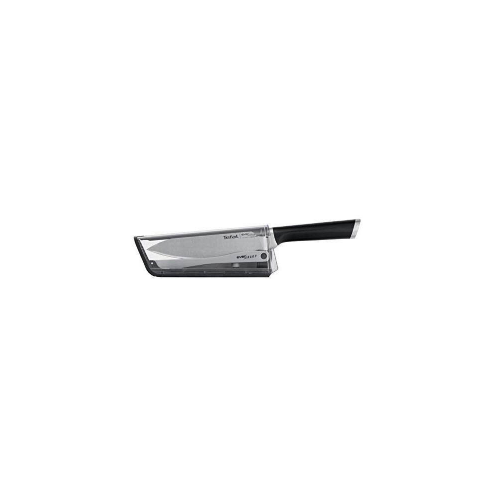 K2569004 Eversharp Knife - Chef Knife & Integrated Sharpener - German Stainless Steel Blade - Long Lasting Sharpness -