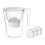 Philips Water Filter Jug +3 Micro X-Clean Replacement Filter Cartridges, Fast flow, White, 2.6 litres, Electronic timer 1