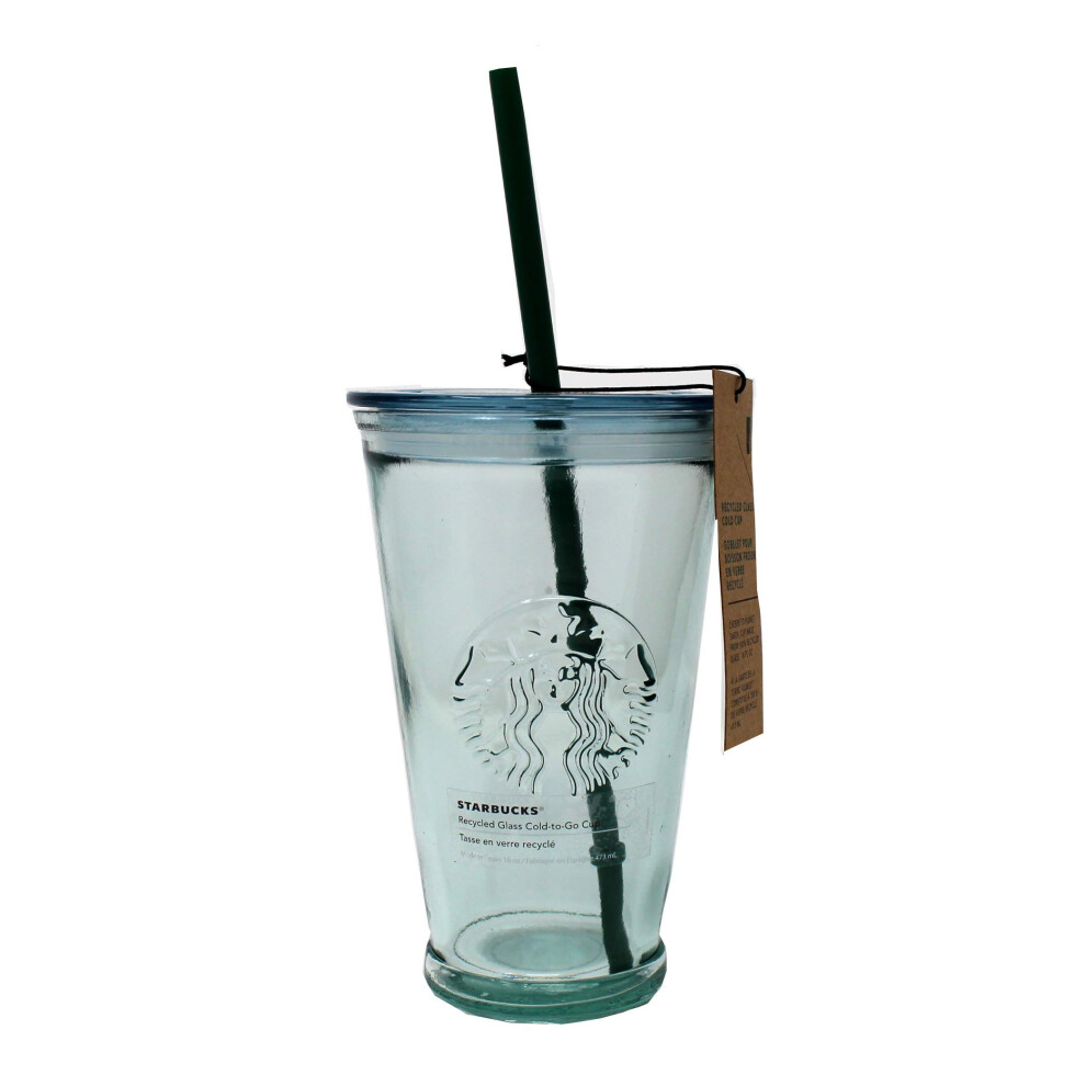 Starbucks Recycled Glass Cold Cup, 16 Fl Oz