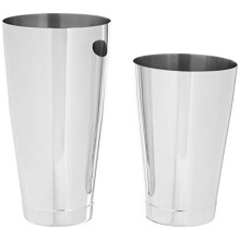 Set cutie de cocktail Barfly Shaker (18 oz ?i 28 oz) din o?el inoxidabil M37009