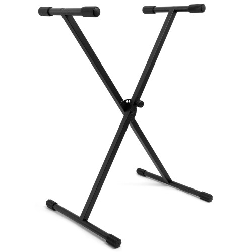 KYS77-BK X-Frame Keyboard Stand - Height Adjustable Single Braced for ...