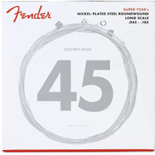 Super 7250 String Set For Electric Bass, 045/105 Gauge, Long Scale, Nickel Plated