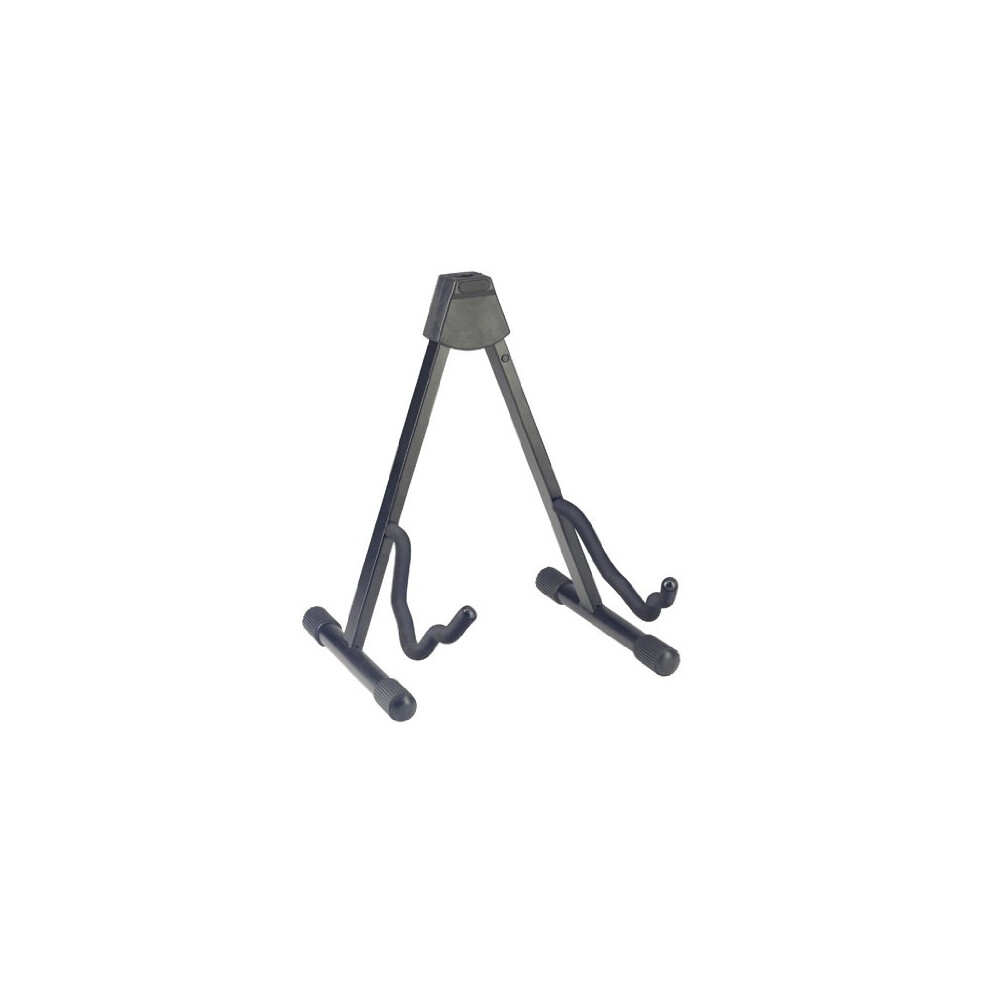 Universal A Frame Guitar Stand, Foldable, Transportable, Durable Black Finish, Suitable For All Acoustic, Classical,