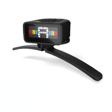 PW-CT-16 D'Addario Micro Banjo Tuner - Multi-color display - Digital Tuner - Non Marring Hoop Bracket - Fast & Accurate