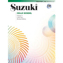Suzuki Cello School, Vol 5: Cello Part (Book & CD)