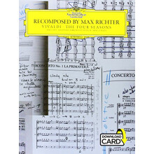 Richter Max Vivaldi Recomposed Piano & Violin Book & Download Card: Four Seasons