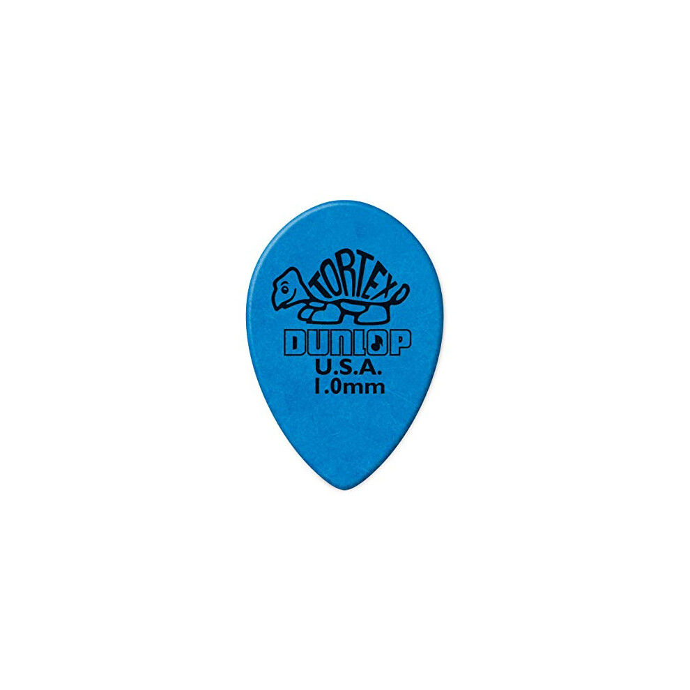 Jim Dunlop 423R1.0 Guitar Picks, 1.0 mm, Blue