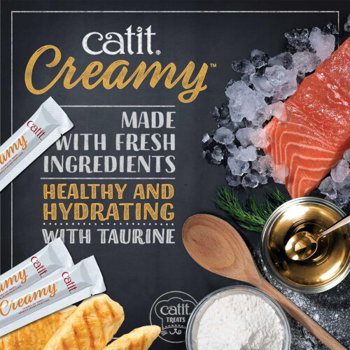 Catit Creamy Lickable Treats Variety Multipack 50 Pack 2