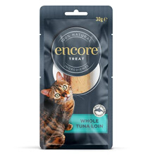 Encore ENC9504 100% Natural Whole Tuna Loin Cat Treats, 30g x12 - Real Meat Snack with Omega-3