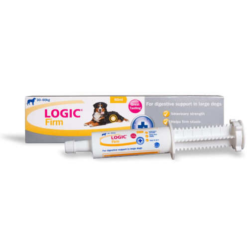 Firm Digestive Support for Large Dogs, Transparent, Large
