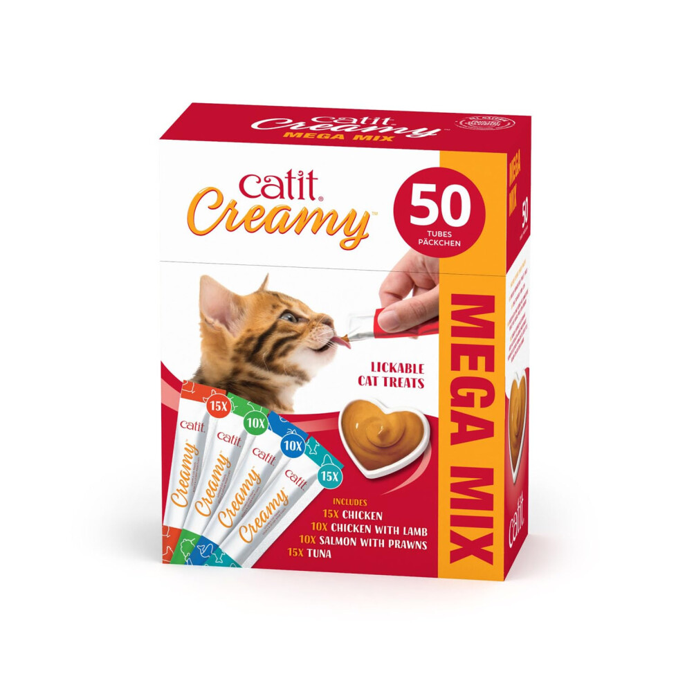 Creamy Lickable Treats Variety Multipack 50 Pack