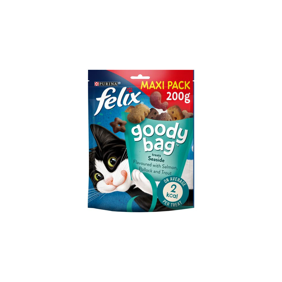 Goody Bag Cat Treats Seaside Mix 200g, Pack of 5-image-OPC-PDS26RF-NEW
