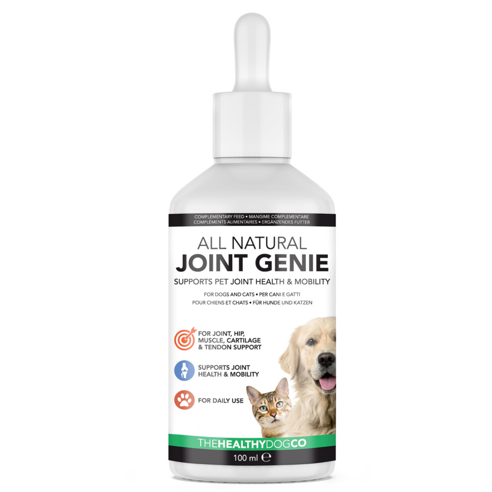 The Healthy Dog Co - Joint Supplements For Dogs, Drip On Food - Cat And Dog Supplements For Joints - Dog Joint Supplements For Senior Dogs