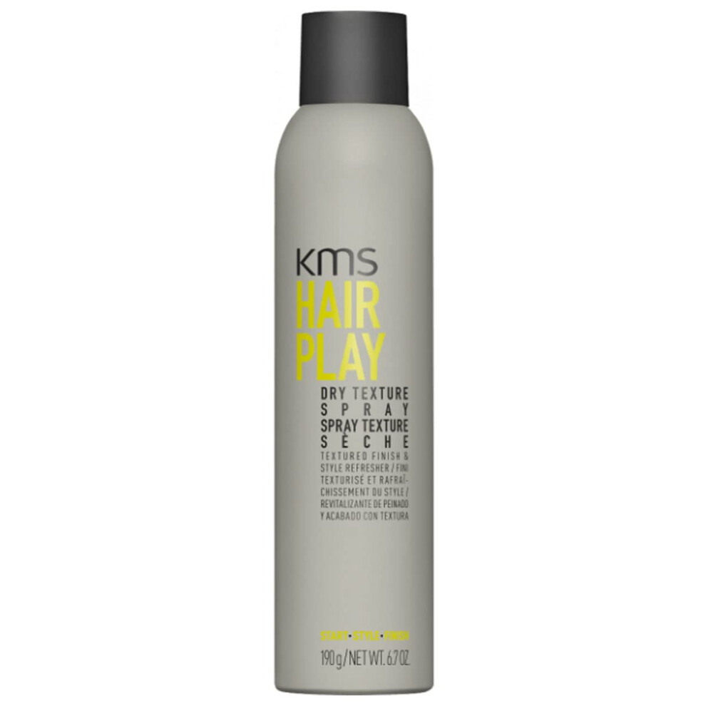 Kms Hairplay, Dry Texture Spray For All Hair Types, 250 Ml, Clear