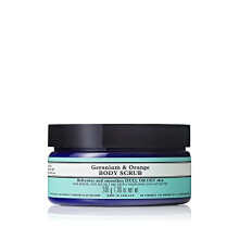 Geranium and Orange Body Scrub | Cleanse Dull Skin to Feel Toned & Soft | 200g
