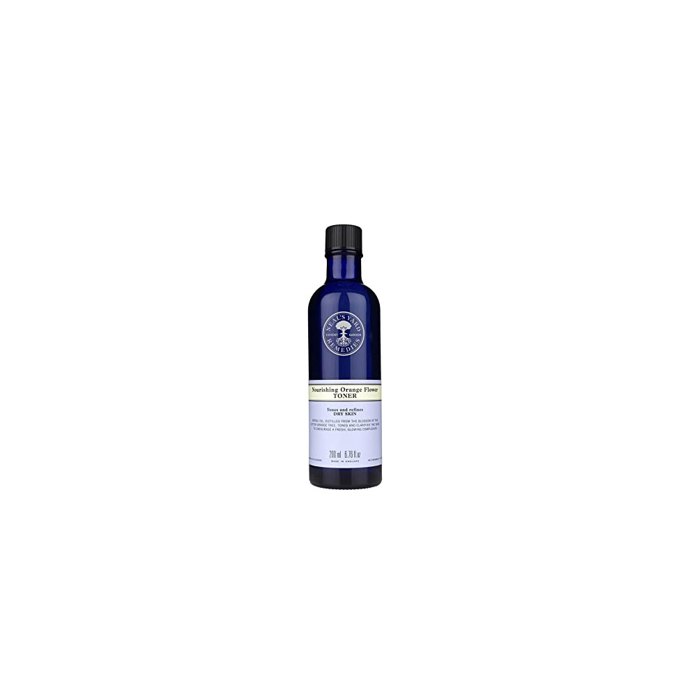 Neal's Yard Remedies Nourishing Orange Flower Toner, Hydrating Face Toner for Dry Skin, Certified Organic Facial Toner