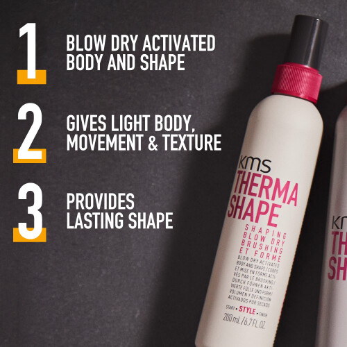 MAC Therma Shape Shaping Blow Dry Spray, 200ml 2