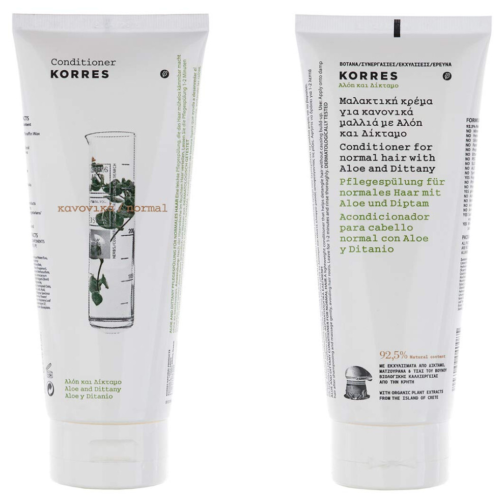 Conditioner Aloe and Dittany for Normal Hair 200 ml