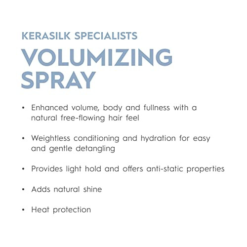 Kerasilk Specialists Volumizing Spray 125ml - spray volumisant 1
