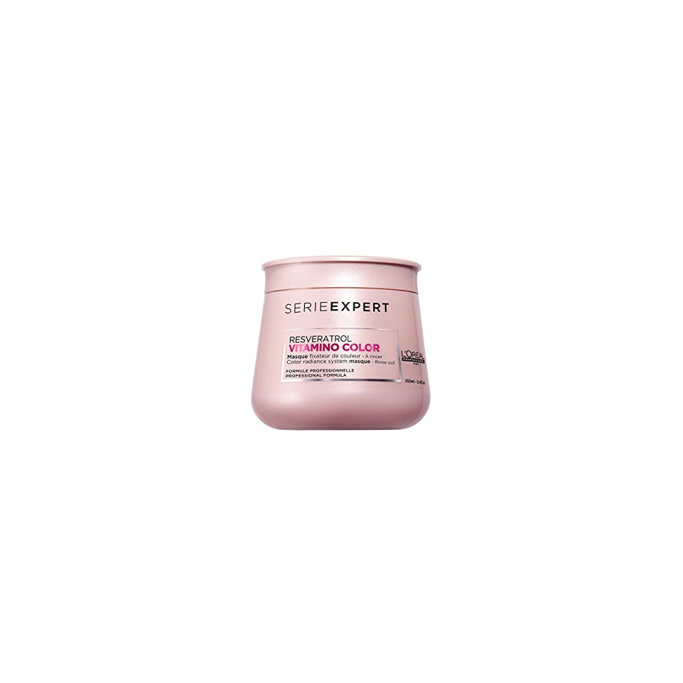 Loreal Professionnel L'orã©Al Professionnel | Mask, With Resveratrol For Coloured Hair, Serie Expert Vitamino Colour, 250 Ml