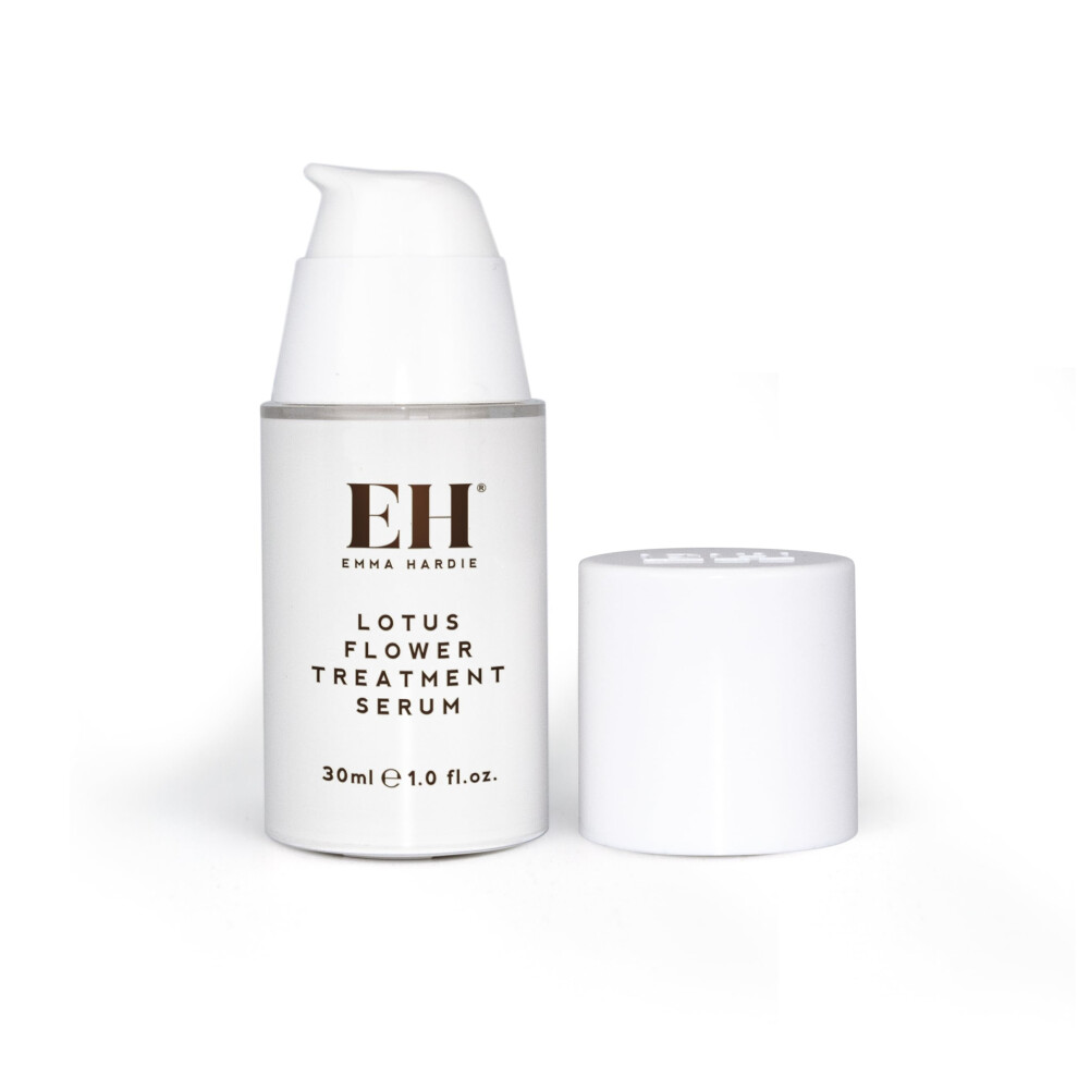 30ml Lotus Flower Treatment Serum with Hyaluronic Acid, Reduces Appearance of Inflammation, Redness & Stressed Skin,