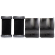 Volumizing Hot Rollers LUXE (2 ct.) for Long Lasting Volume, Body & Shine | Compatible with T3 Volumizing Hot Rollers