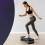 KAYMAN Exercise Stepper, Adjustable Fitness Step Platform, Grey, 2 Step 7